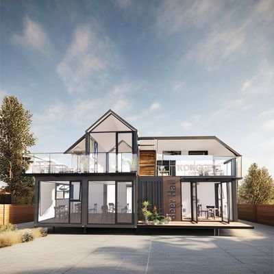 ποιότητας  Galvanized Steel Bending 40ft Container House Flat Pack Mobile Prefabricated Tiny Home with 3 Bedroom in High Demand εργοστάσιο