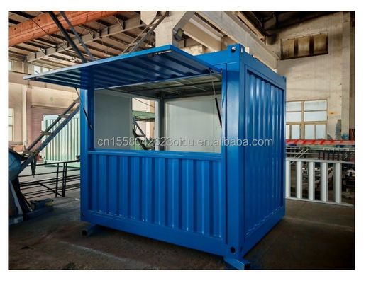 10ft Mini Pop-up Container House για καφετέρια Bar Fast-Food Εστιατόριο Εστιατόριο ευκολίας Κιόσκι ή υλικό παράθυρο περίπτερο