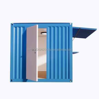 10ft Mini Pop-up Container House για καφετέρια Bar Fast-Food Εστιατόριο Εστιατόριο ευκολίας Κιόσκι ή υλικό παράθυρο περίπτερο