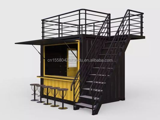Καταστημα Tuck Luxury Pop up Shop για μοντέρνο στυλ σχεδιασμού Εξωτερικό προσαρμοσμένο καφενείο και διατήρηση θερμότητας