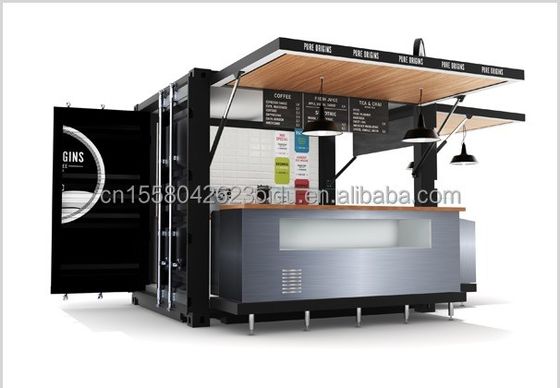 Καταστημα Tuck Luxury Pop up Shop για μοντέρνο στυλ σχεδιασμού Εξωτερικό προσαρμοσμένο καφενείο και διατήρηση θερμότητας
