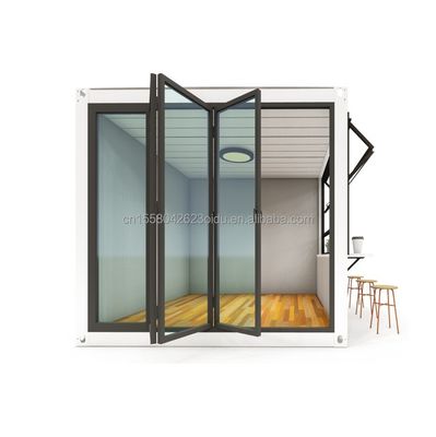 10ft Mini Pop-up Shop Container Καφετέρια Bar Fast-food Εστιατόριο Καταστήματα με παράθυρα από κράμα αλουμινίου