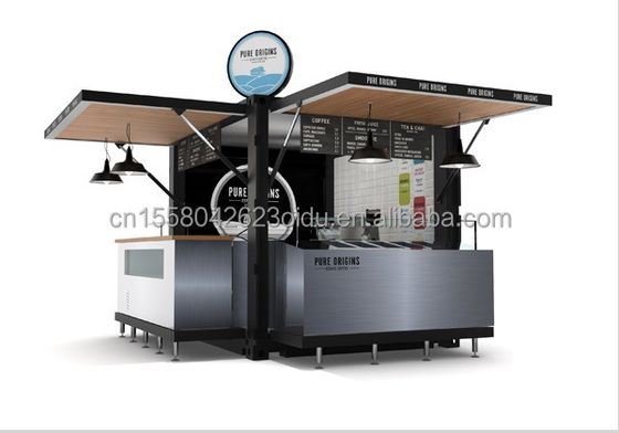 10ft Portable Juice Bar Shop Kiosk Booths Container Room Σχεδιασμένο με υγρασία-απόδειξη σάντουιτς Panel