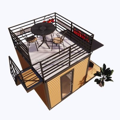 10ft σύγχρονο σχεδιασμό Fast Food Mini Pop-Up Shop επίπεδη συσκευασία ατσάλινο δοχείο για Carport σε εξωτερικό καφέ καφέ μπαρ Carport