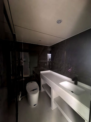 20ft Stackable Quick Assembly Mini Detachable Portable Home 2 υπνοδωμάτια Κωνσταντίνου Οίκος με γαλβανισμένα τετραγωνικά σωλήνες χάλυβα