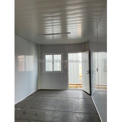 20ft Προσυσκευασμένα σπίτια εμπορευματοκιβωτίων για ζευγάρια Οικογένειες Ξενοδοχεία Σπίτι Χάλυβα Φρέμα Ζυγισμένο Χάλυβα Δυνατότητα κάμψης 180g