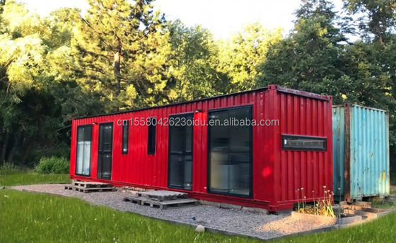 Εξωτερικό 40Ft 20Ft Prefab Επεκτάσιμο Κωντέινερ Σπίτι Φορητό 2-5 υπνοδωμάτια Προετοιμασμένο Ναυτιλιακό Σπίτι Κατάστημα Κινητό Σπίτι γιαγιάς