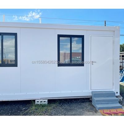 Επεκτάσιμο κινητό αναδιπλούμενο 1 υπνοδωμάτιο Μικρό σπίτι για εξωτερικό μοντέρνο σχεδιασμό 20ft 40ft προκατασκευασμένο κοντέινερ σπίτι