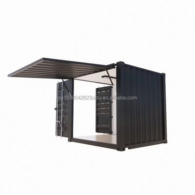 Μοντέρνο ξύλινο σπίτι μπαρ Ιδανικό για καταστήματα σε 10ft και 20ft κινητό εμπορευματοκιβώτιο Showrooms προσαρμοσμένο σχεδιασμό