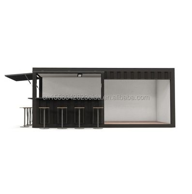 20ft Steel Frame Προετοιμασμένο κοντέινερ τροφίμων με παράθυρα από αλουμίνιο και γκάλβανωση από χάλυβα