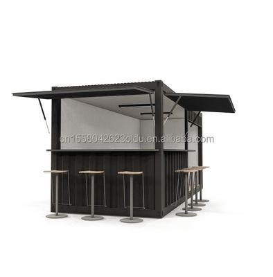 20ft Steel Frame Προετοιμασμένο κοντέινερ τροφίμων με παράθυρα από αλουμίνιο και γκάλβανωση από χάλυβα