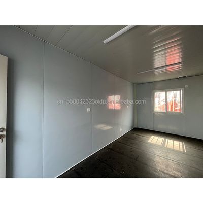 Υπηρεσία εξωτερικού Οικιακό Μεταφορτωτό Μοδική επίπεδη συσκευασία Προσυσκευασμένο ατσάλινο δοχείο με τοίχο 50/75/100mm κύμα σάντουιτς πάνελ