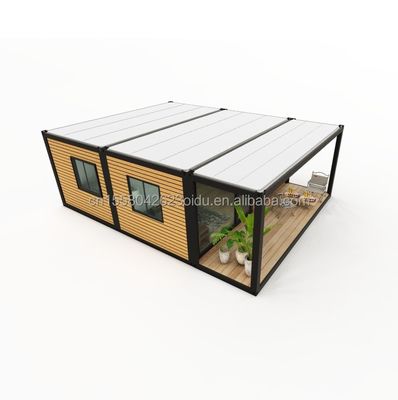 Φυτικό Κουτί Κουτί Μετακινούμενο προκατασκευασμένο σπίτι με 50/75/100mm κύμα σάντουιτς πάνελ