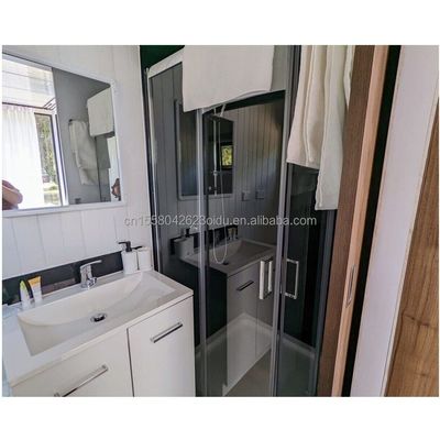 50/75/100mm κύμα σάντουιτς πίνακα τοίχος ΕΕ σύγχρονο σχεδιασμό χάλυβα δομή κτίριο για ξενοδοχεία ξυλείας ή κινητό μικρό σπίτι προκατασκευασμένο σπίτι