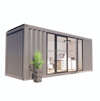 Εξωτερικό Flat Pack Container 20-40 FT Προσαρμόσιμα μικροσκοπικά σπίτια με μοντέρνο σχεδιασμό και σάντουιτς