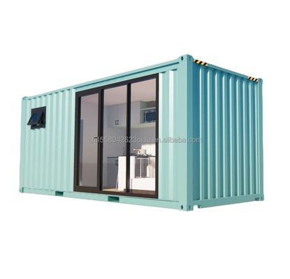 Εξωτερικό Flat Pack Container 20-40 FT Προσαρμόσιμα μικροσκοπικά σπίτια με μοντέρνο σχεδιασμό και σάντουιτς
