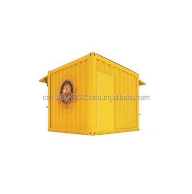 Ζυγισμένο χάλυβα κάμψη 180g 10FT Μίνι Pop-up Shop Container Καφετέρια/μπαρ/εστιατόριο γρήγορου φαγητού/εστιατόριο/κιόσκι/σταθμό