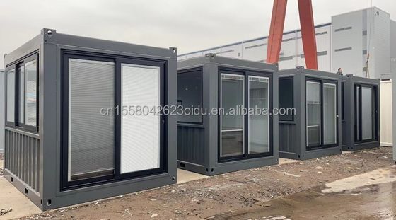Σύγχρονο σχεδιασμό μπάνιο κοντέινερ Γραφείο για εξατομικευμένη προσαρμοσμένη κινητή λύση σε 10 πόδια πλοίο εμπορευματοκιβωτίου