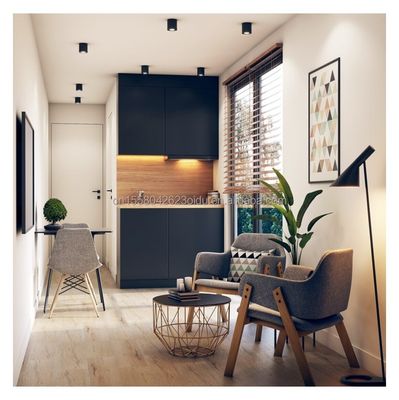 Πρόσφατα δημοφιλές 40ft τροποποιημένο εμπορικό δοχείο με 2 υπνοδωμάτια και παράθυρα από κράμα αλουμινίου