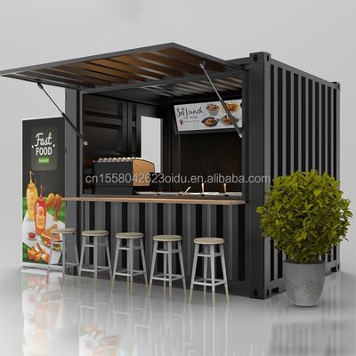 Καφετέρια Μπαρ Οδός Εστιατόριο Κήπος Booth 10 πόδια σε 20ft ή 40ft με 50/75/100mm κύμα σάντουιτς Πίνακα
