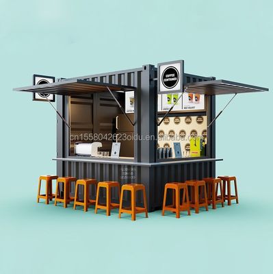 Καφετέρια Μπαρ Οδός Εστιατόριο Κήπος Booth 10 πόδια σε 20ft ή 40ft με 50/75/100mm κύμα σάντουιτς Πίνακα