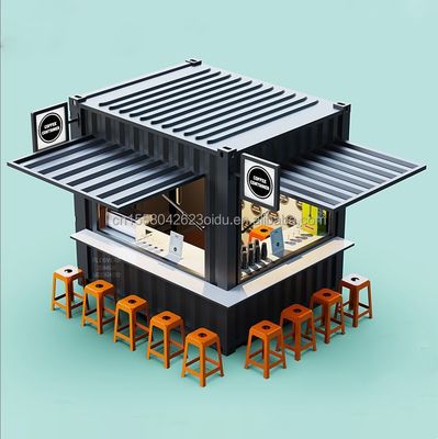 Καφετέρια Μπαρ Οδός Εστιατόριο Κήπος Booth 10 πόδια σε 20ft ή 40ft με 50/75/100mm κύμα σάντουιτς Πίνακα