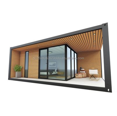 20ft/40ft πολυτελές μοντέρνο ξύλινο σπίτι χάλυβα δομή μικροσκοπικό σπίτι Senglin αναδιπλούμενο σπίτι διακοπών με προσαρμοσμένο χρώμα