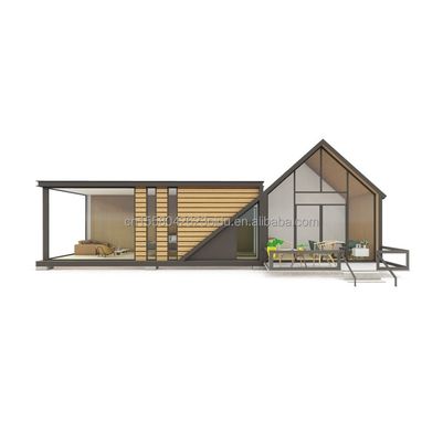 50/75/100mm Wave Sandwich Panel Wall για εμπορικό κέντρο σε τριγωνική χάλυβα δομή Σχεδιασμός της ΕΕ σύγχρονη επίπεδη συσκευασία σπίτι εμπορευματοκιβωτίου