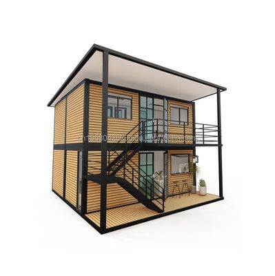 20ft/40ft Χάλυβα Φρέμα Ζυγισμένο Χάλυβα Δυνατότητα κάμψης 180g Σύγχρονη 4 υπνοδωμάτια Bilayer Prefab επεκτάσιμη δοχείο σπίτι σχεδιασμός για εμπορικό κέντρο