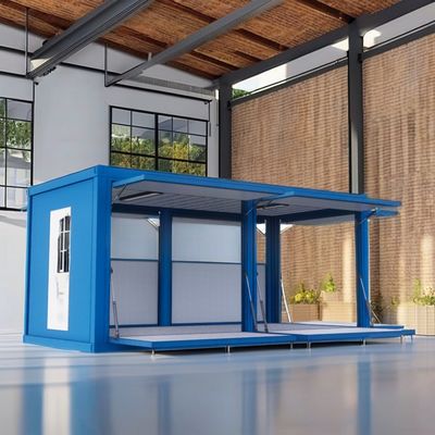 Προσαρμοσμένο χρώμα 10ft 20ft επεκτάσιμα εμπορευματοκιβώτια κατάστημα Pop-up φορτηγό τροφίμων Prefab σπίτια για το μπαρ κατάστημα καφέ λιανική δραστηριότητα μπαρ