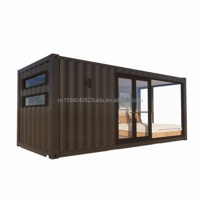50/75/100mm κύμα σάντουιτς τοίχος μοντέρνο 20ft ΕΕ προκατασκευασμένα σπίτια εμπορευματοκιβωτίων ξύλινο σπίτι ανεξάρτητο κήπο διαμέρισμα για ξενοδοχείο