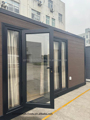 20-40ft επεκτάσιμη χάλυβα δοχείο σπίτι για τον Καναδά Αυστραλία προσαρμοσμένο χρώμα κουζίνα μπάνιο σπίτι αίθουσα ύπνου εφαρμογή