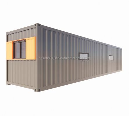 Διαμέρισμα 40FT Κωντέινερ Μονουλάριο Τελειωμένα ξύλινα σπίτια Προσαρμοσμένο χρώμα Ανεξάρτητο φοιτητικό διαμέρισμα Προετοιμασμένο σπίτι