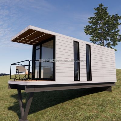 Αλουμινίου Σύνθετο Δωμολόγιο 20ft Prefab House Κωνσταντινοχώρι Ξενοδοχείο Διακοπές Κωνσταντινοχώρι Οικία πολυτελείας Λεπτού Χάλυβα Βίλα