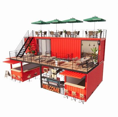 10ft 20ft Pop-up Transport Pavilion Πίνακα σάντουιτς Σπίτι Εστιατόριο Εστιατόριο Μεταφορικό δοχείο για εμπορικό κέντρο