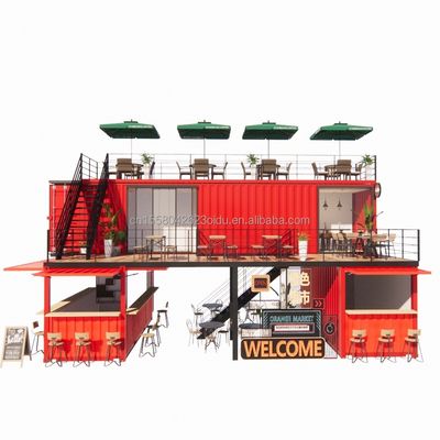 10ft 20ft Pop-up Transport Pavilion Πίνακα σάντουιτς Σπίτι Εστιατόριο Εστιατόριο Μεταφορικό δοχείο για εμπορικό κέντρο