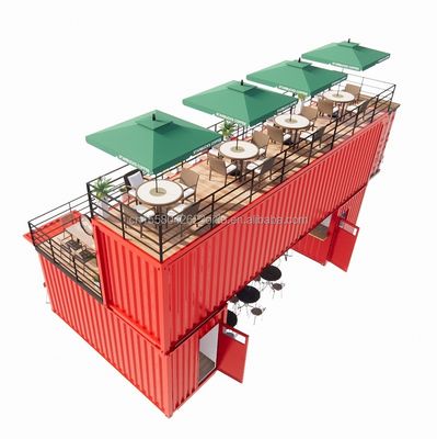 10ft 20ft Pop-up Transport Pavilion Πίνακα σάντουιτς Σπίτι Εστιατόριο Εστιατόριο Μεταφορικό δοχείο για εμπορικό κέντρο