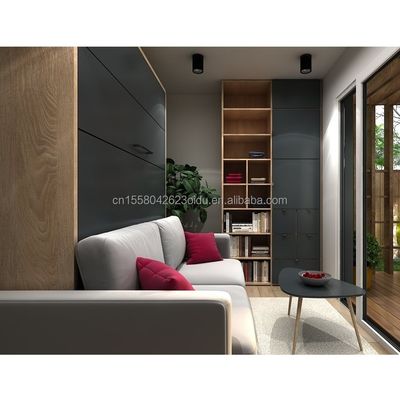 Επεκτάσιμο τοίχωμα εμπορευματοκιβωτίου 50/75/100mm Πίνακα σάντουιτς κυμάτων για εξωτερικούς 20ft και 40ft Prefab φορητό εμπορευματοκιβώτιο