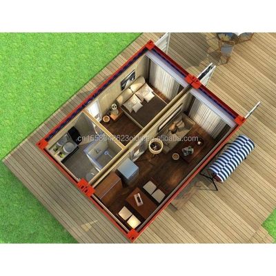 Επεκτάσιμο τοίχωμα εμπορευματοκιβωτίου 50/75/100mm Πίνακα σάντουιτς κυμάτων για εξωτερικούς 20ft και 40ft Prefab φορητό εμπορευματοκιβώτιο