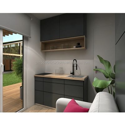 Επεκτάσιμο τοίχωμα εμπορευματοκιβωτίου 50/75/100mm Πίνακα σάντουιτς κυμάτων για εξωτερικούς 20ft και 40ft Prefab φορητό εμπορευματοκιβώτιο