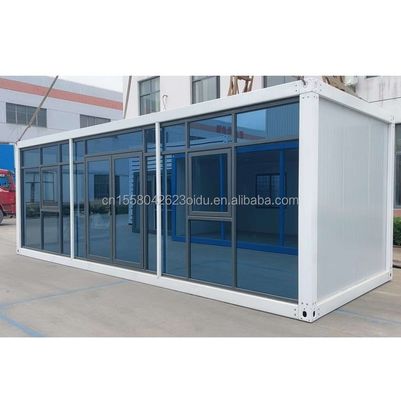 Ξενοδοχείο Resort Steel Frame Office Container House με 50/75/100mm Wave Sandwich Panel και Ζυγισμένο Χάλυβα 180g