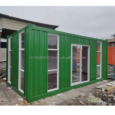 Ξενοδοχείο Resort Steel Frame Office Container House με 50/75/100mm Wave Sandwich Panel και Ζυγισμένο Χάλυβα 180g