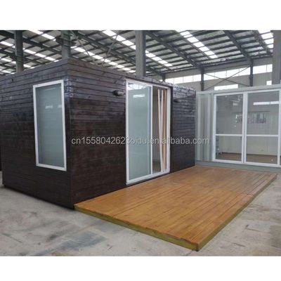 Ξενοδοχείο Resort Steel Frame Office Container House με 50/75/100mm Wave Sandwich Panel και Ζυγισμένο Χάλυβα 180g