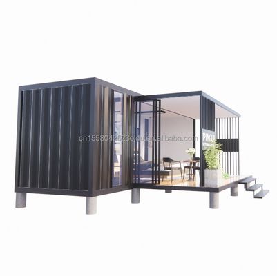 Τελειωμένο προϊόν 20ft Pop-up Container House με προσαρμοσμένο χρώμα και 50/75/100mm Wave Sandwich Panel