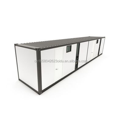 20ft Design Mobile Shipping 40ft Container 4 υπνοδωμάτια κατοικία Μίνι Lounge Hotel και προσαρμοσμένο χρώμα για πώληση ξενοδοχείου