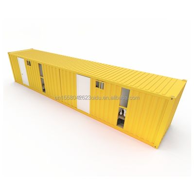 20ft Design Mobile Shipping 40ft Container 4 υπνοδωμάτια κατοικία Μίνι Lounge Hotel και προσαρμοσμένο χρώμα για πώληση ξενοδοχείου