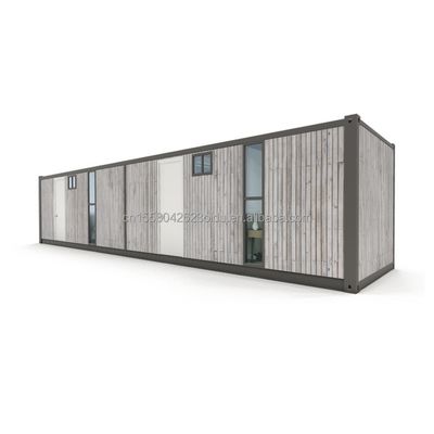 20ft Design Mobile Shipping 40ft Container 4 υπνοδωμάτια κατοικία Μίνι Lounge Hotel και προσαρμοσμένο χρώμα για πώληση ξενοδοχείου