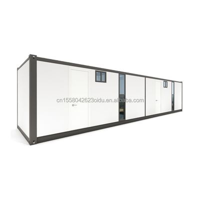 20ft Design Mobile Shipping 40ft Container 4 υπνοδωμάτια κατοικία Μίνι Lounge Hotel και προσαρμοσμένο χρώμα για πώληση ξενοδοχείου