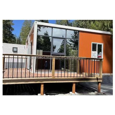 Γάλβανισμένο χάλυβα κάμψη Prefab Container House με αποσυναρμολογητέο μπάνιο και το σχεδιασμό