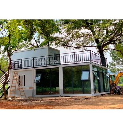 Γάλβανισμένο χάλυβα κάμψη Prefab Container House με αποσυναρμολογητέο μπάνιο και το σχεδιασμό